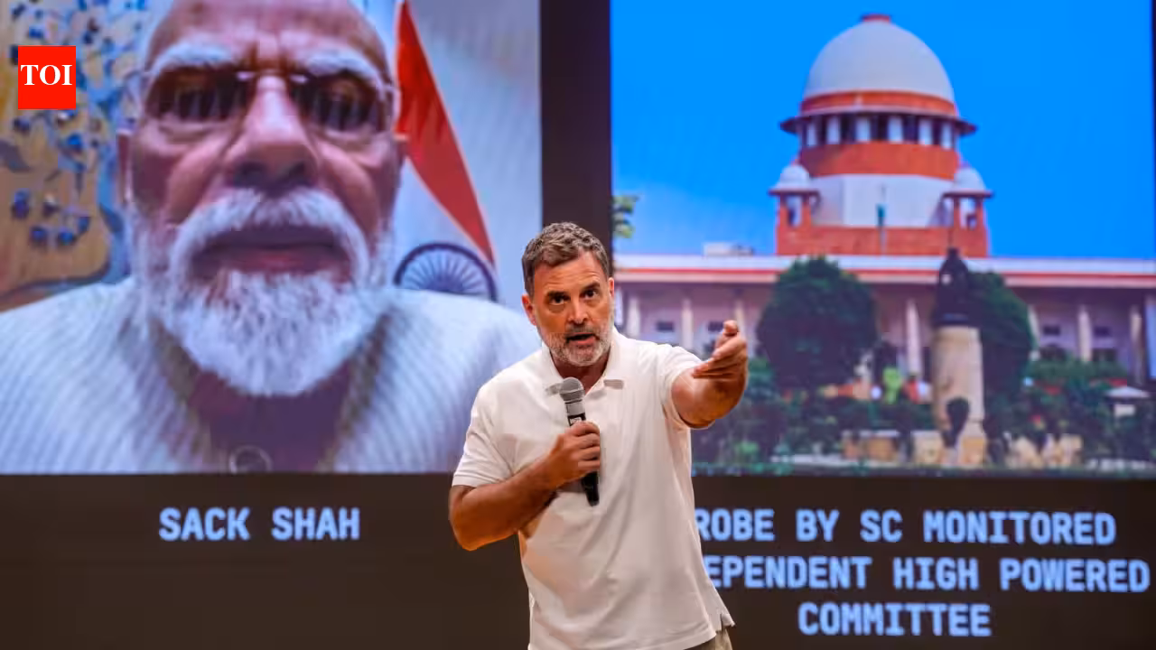 Rahul Gandhi’s ‘advice’ to PM Modi, and 3 guarantees to students over police action on protesters | India News