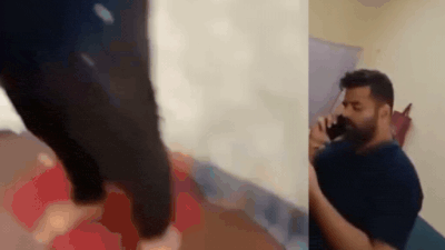 Jail cell or lounge? Watch rape-convict ex-MP Prajwal Revanna chatting on phone inside Bengaluru jail