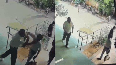 DU suspends PhD scholar for slapping professor, bars campus entry; CCTV video emerges | Delhi News