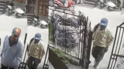 3 masked men rob Congress leader Alka Lamba’s father’s home in Delhi; CCTV video emerges | Delhi News