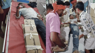 Watch: Accident victim’s fractured leg tied with carton at Bihar Hospital; probe ordered | Patna News