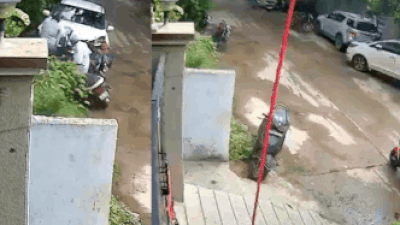 Minor’s car crashes into 2-wheeler, 7 vehicles in Hyderabad; CCTV captures horror as 1 killed | Hyderabad News