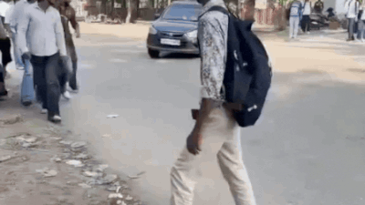 Another Delhi-NCR shocker: Speeding car hits multiple people in Greater Noida, driver arrested | Noida News