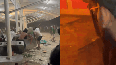 LPU students protest, block highway, set objects on fire over unverified rape report | Chandigarh News