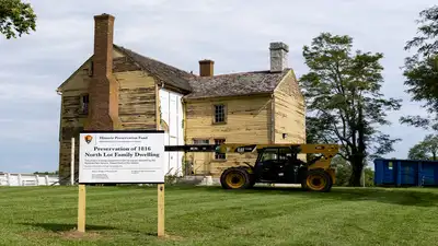 In 1816, Kentucky Shakers built a dwelling where newcomers learned about the community; the last surviving North Lot building is now getting a $1.5M restoration to reopen by 2029