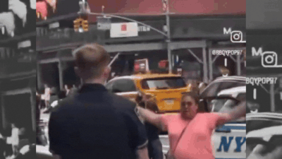 Watch: Woman with mental health history charges at NYPD officers with kitchen knives before being shot